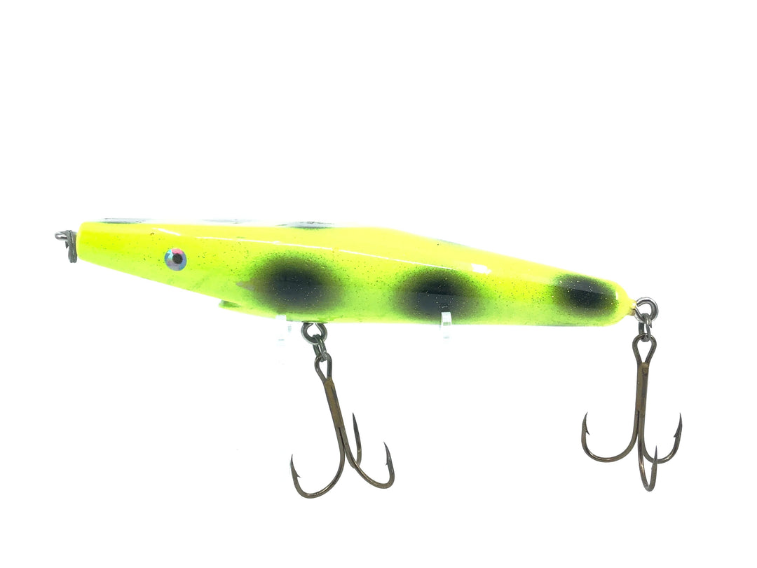Odyssey Pig, Chartreuse/Black Spots Color