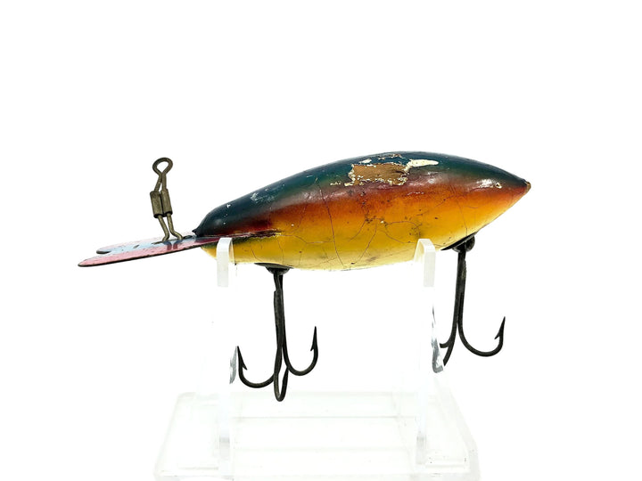Wooden Bomber 500 Series, #17 Rainbow Color - Early, No Eye
