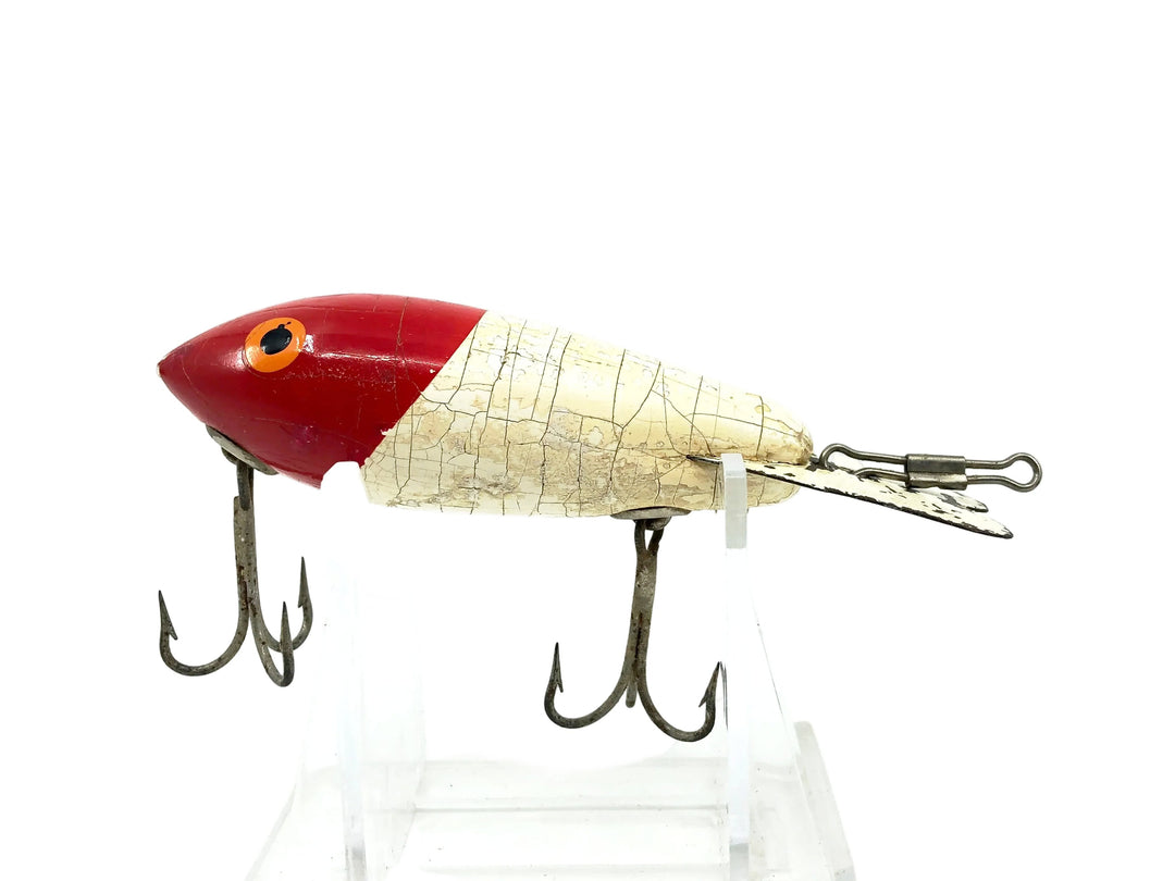 Wooden Bomber 500 Series, #04 Red Head/White Color