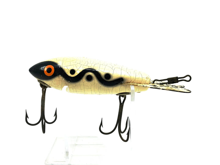 Wooden Bomber 600 Series, #08 White/Black Shadow Stripe Color