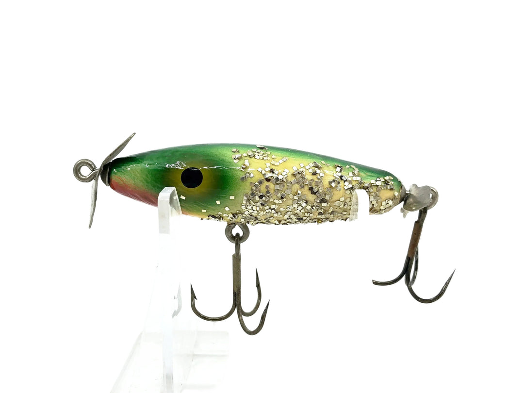 Gilmore Tackle Co. Jumper, Green/Silver Flitter Color