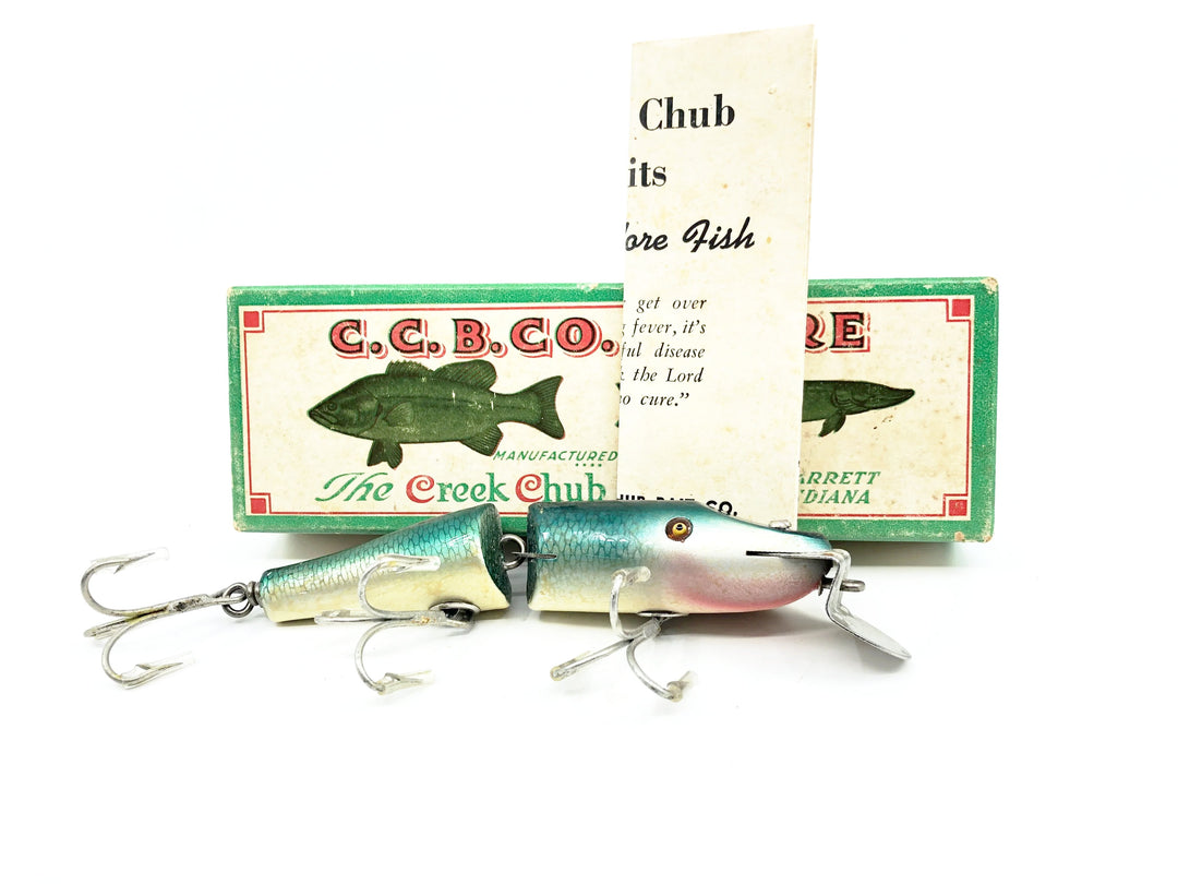 Creek Chub Jointed Snook Pikie 5500, Mullet Color 5507 w/Box - Very Good Condition!