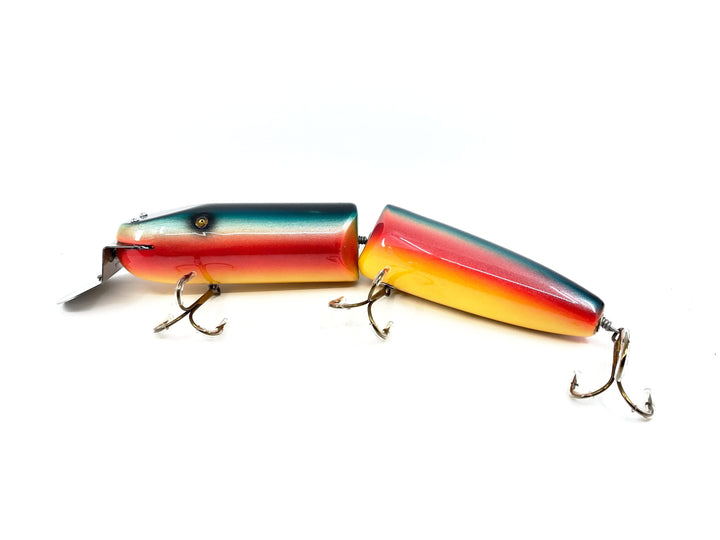 Musky Dan (XXX Lures) Giant Vamp 12", Rainbow Color