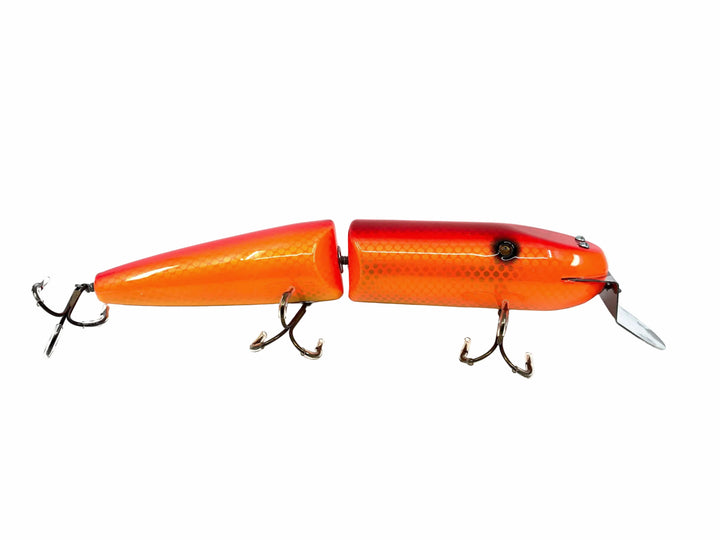 Musky Dan (XXX Lures) Giant Jointed Pikie 12", Goldfish Scale Color