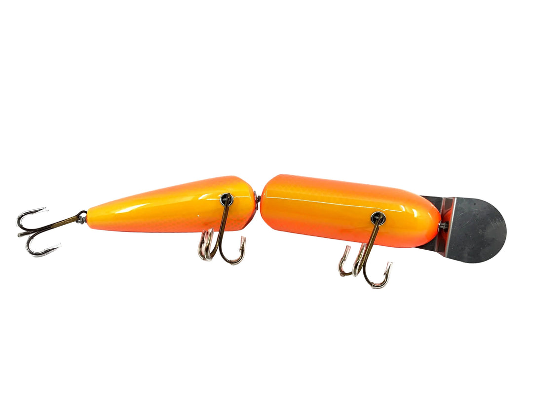 Musky Dan (XXX Lures) Giant Jointed Pikie 12", Goldfish Scale Color