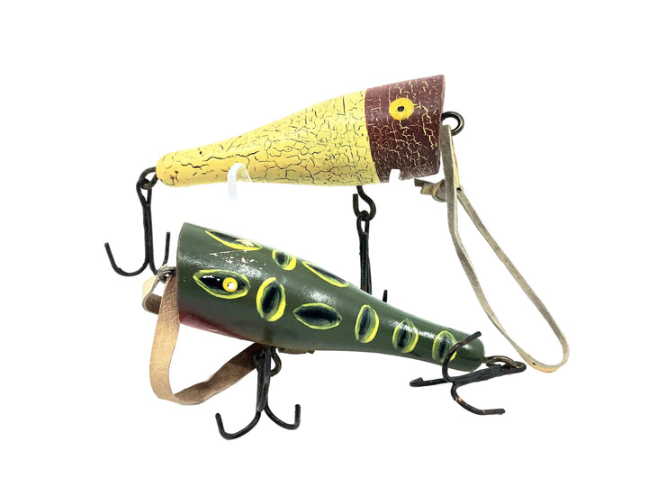 Two Decorative Popper Lure Ornaments