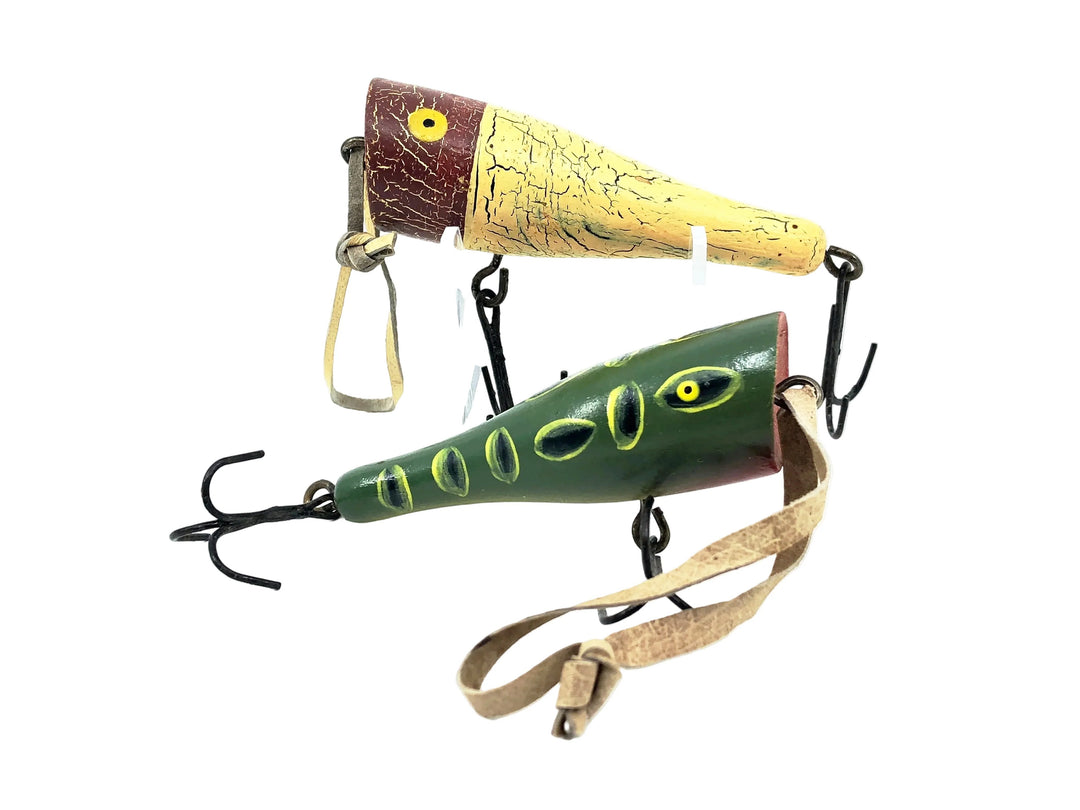 Two Decorative Popper Lure Ornaments