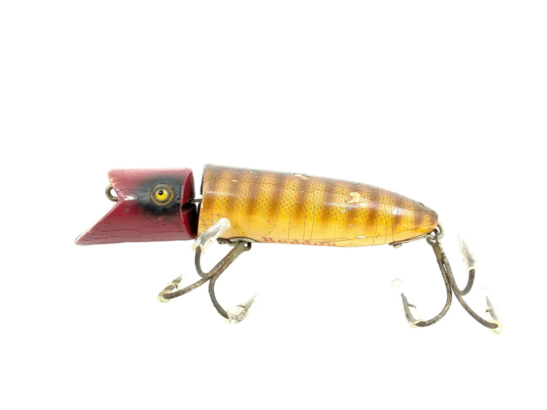 Heddon Zig Wag 8300, 9RRH Natural Scale/Red Head Color