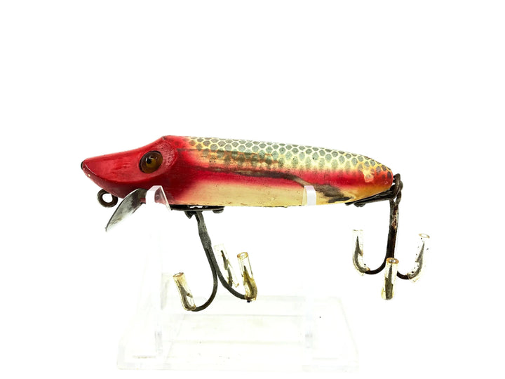 Heddon Wooden Baby Vamp 7400, 9PAS Allen Stripey Color