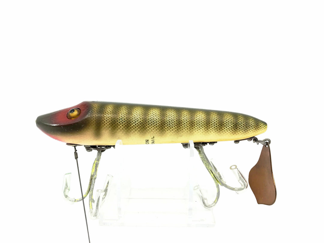 Heddon Musky Flaptail Vamp #7059R, Natural Scale Color - Very Good Condition