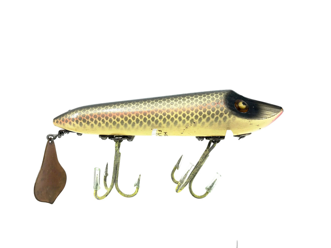 Heddon Musky Flaptail Vamp #7059P, Shiner Scale Color