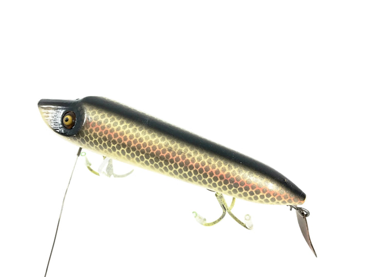 Heddon Musky Flaptail Vamp #7059P, Shiner Scale Color