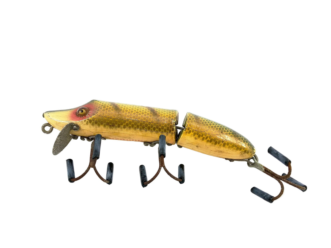 Heddon Jointed Vamp 7309L Perch Color - Very Good Condition L-Rig