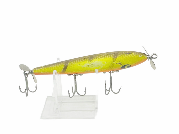 Smithwick Devils Horse, Chartreuse/Orange Belly/Brown Scale Color
