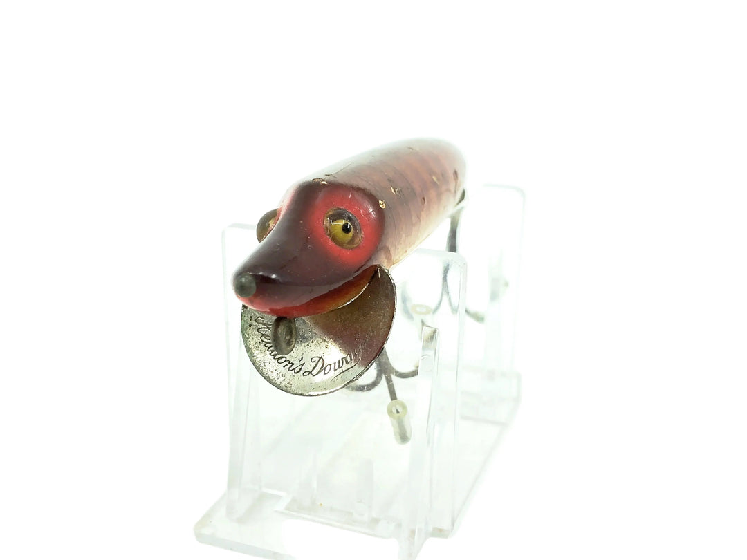 Heddon Wooden Baby Vamp 7400, 9R Natural Scale Color