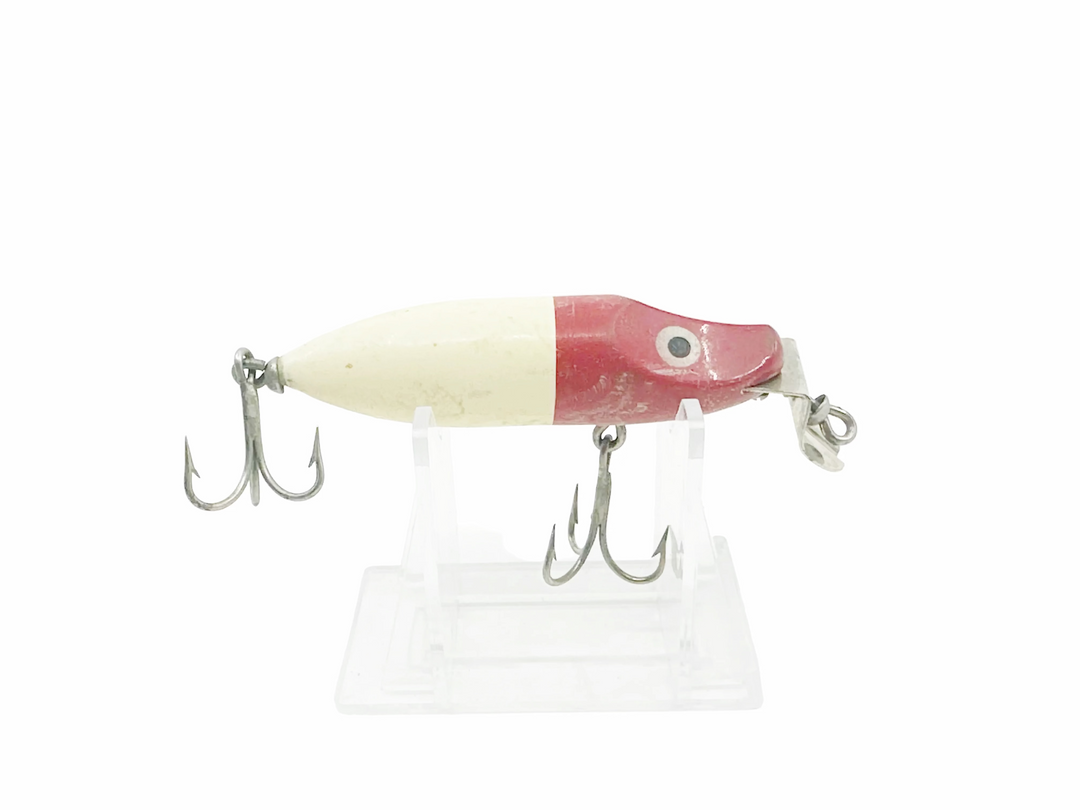 JC Higgins River Runt Type Lure, Red and White Color