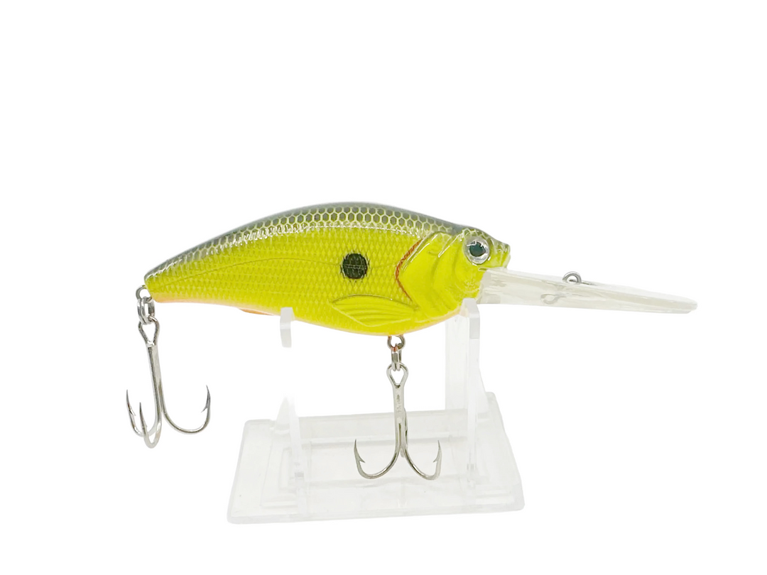 Bass Pro XPS Static Shad Crankbait, Green Black Back Color