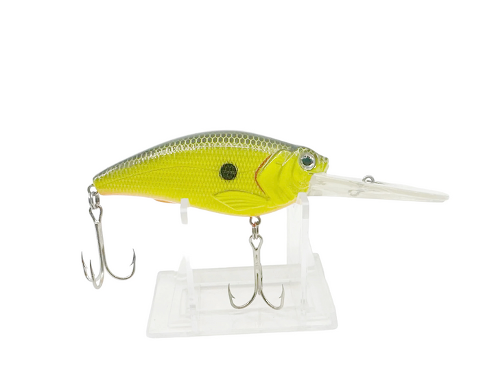 Bass Pro XPS Static Shad Crankbait, Green Black Back Color