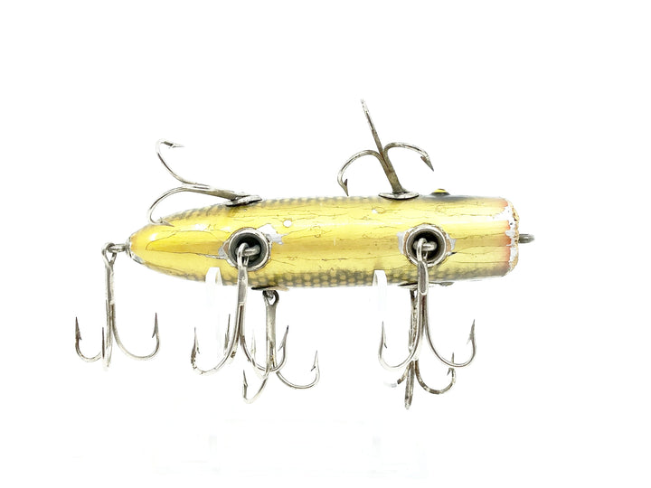 South Bend Altered Tack Eye Wooden Bass Oreno, SF Scale Finish Color-7 Hooker!