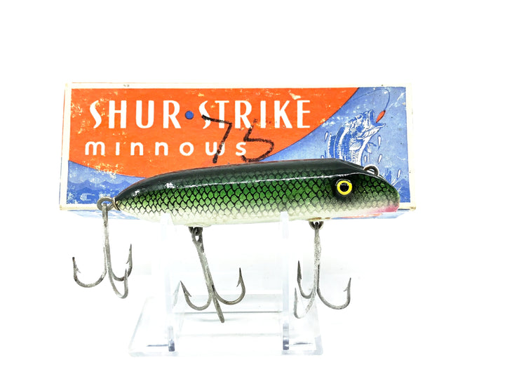 Shur Strike Bass-O-Lure BO Series, Green Scale w/Box