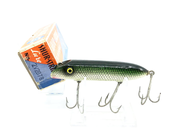 Shur Strike Bass-O-Lure BO Series, Green Scale w/Box