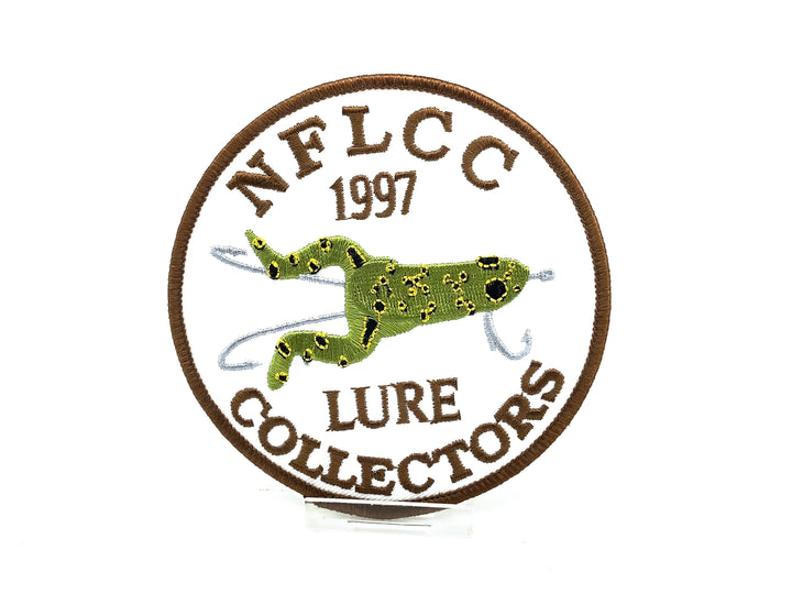 NFLCC Lure Collectors 1997 Shakespeare, Rhodes Mechanical Frog Patch