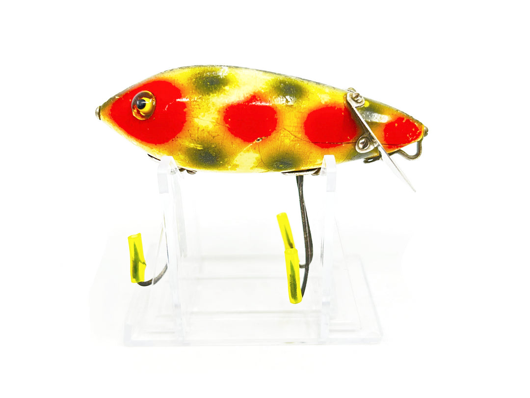 Heddon Baby Crab Wiggler Strawberry / Spotted Color