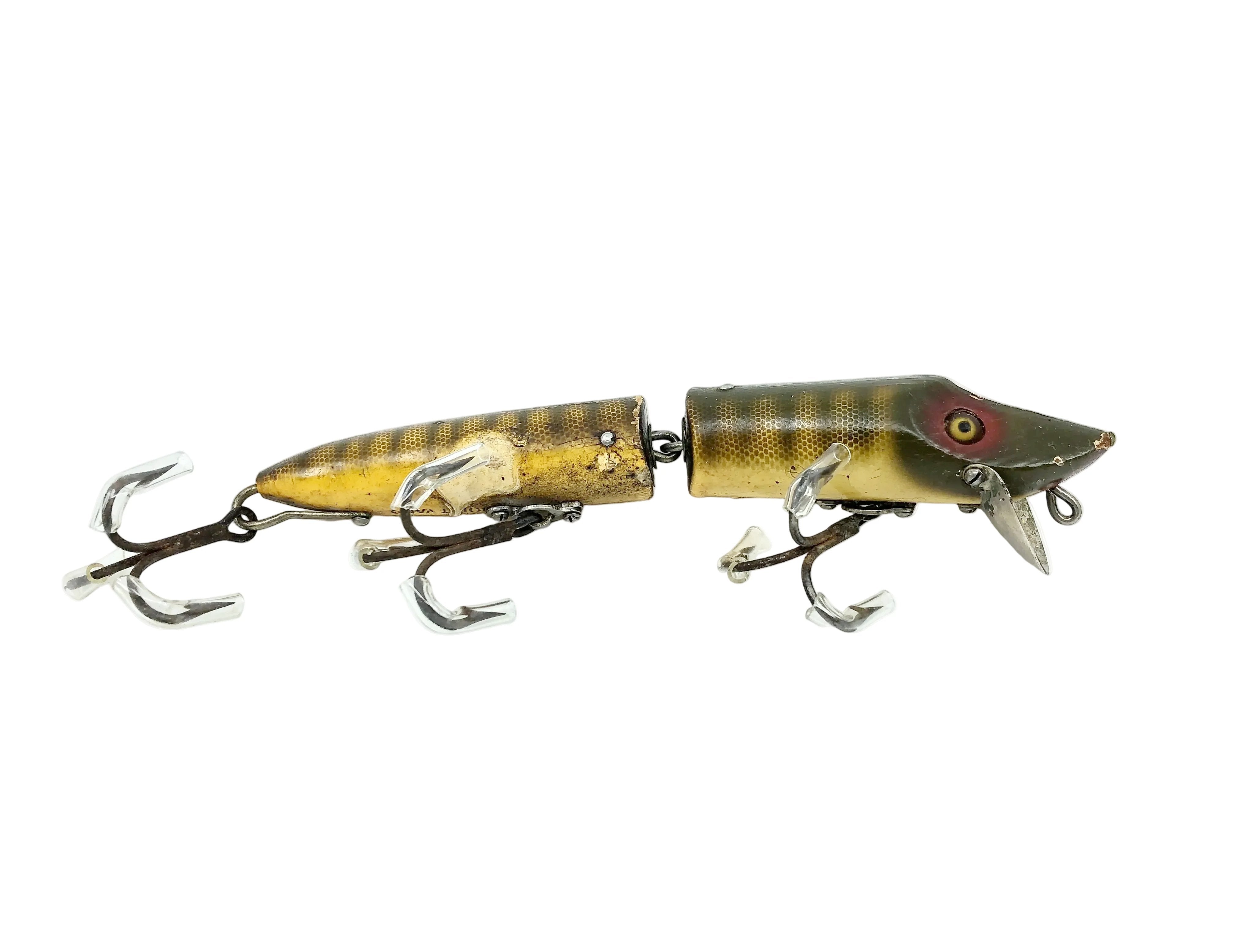 Heddon Giant Jointed Vamp 7350, 9R Natural Scale Color – My Bait
