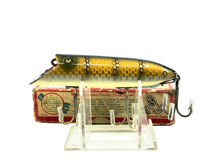 Heddon Basser 8500, 9M Pike Scale Color w/Up Leaping Bass Box, Toilet Seat Hardware Hardware