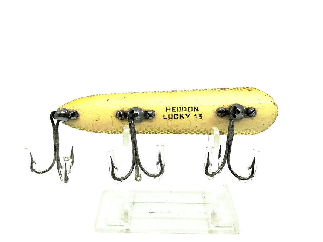 Heddon Lucky 13 2500, L Perch Scale Color - Great Condition!
