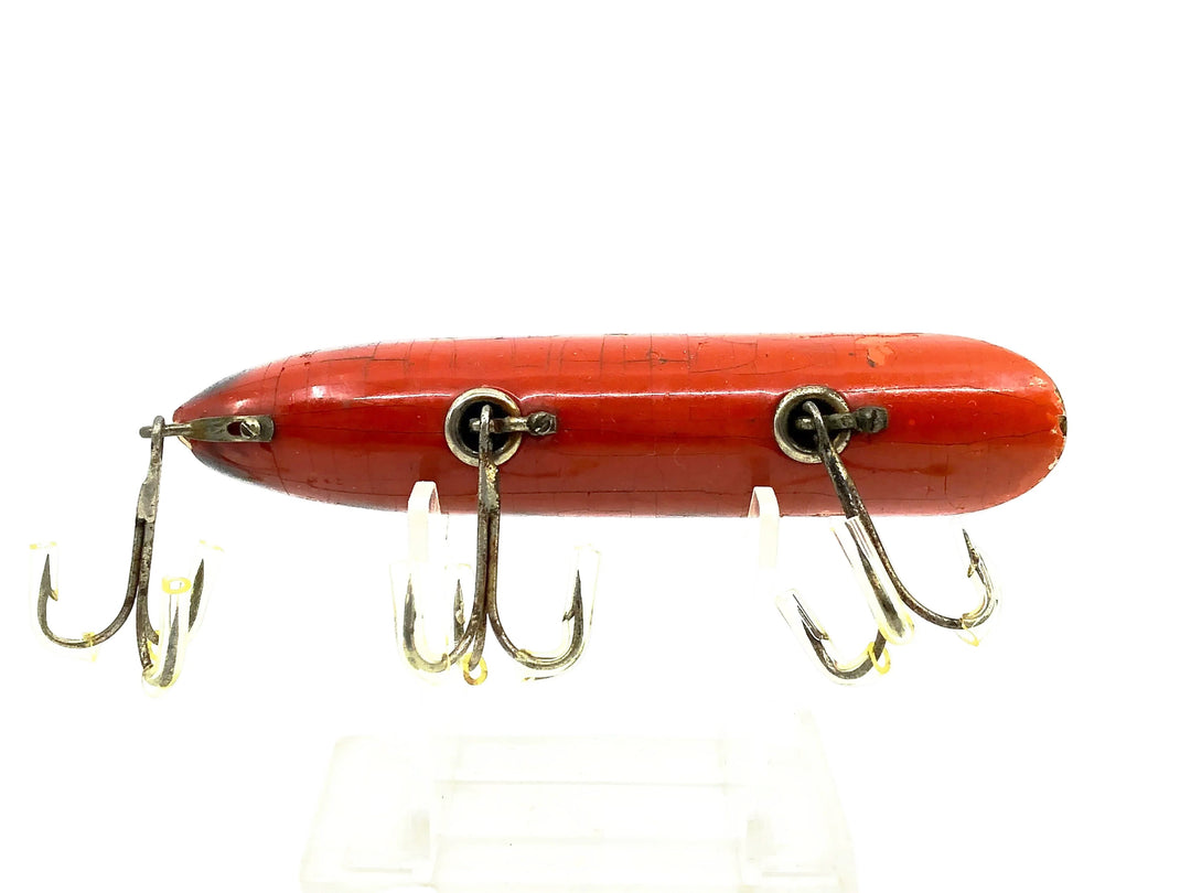 Heddon Basser 8500, 9V Orange/Black Dots Color, L-Rig Hardware