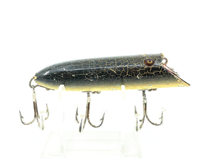 Heddon Basser 8500, 0 Fancy Green Back Color, L-Rig Hardware - Color only made in 1922!