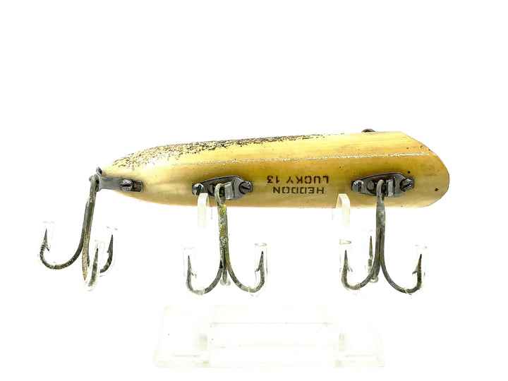 Heddon Lucky 13 2500, 9SS Silver Flitter Color - Great Condition!