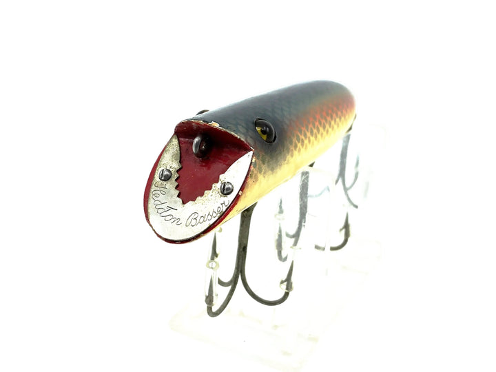 Heddon Basser 8500, PBH Blue Herring Scale Color, L-Rig Hardware - Very Good Condition!