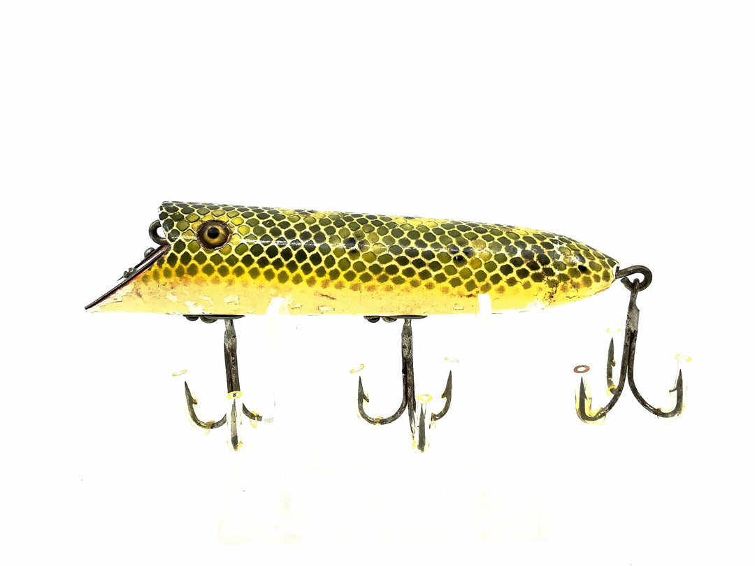 Heddon "Head-On" Basser 8500, 9J Frog Scale Color, L-Rig Hardware
