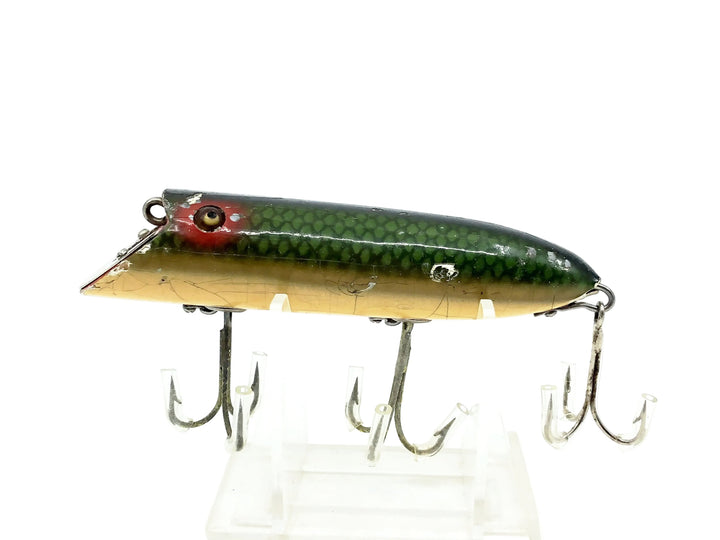 Heddon Basser 8500, 9D Green Scale Color, L-Rig Hardware