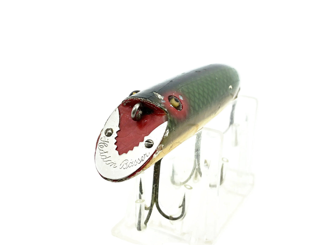 Heddon Basser 8500, 9D Green Scale Color, L-Rig Hardware