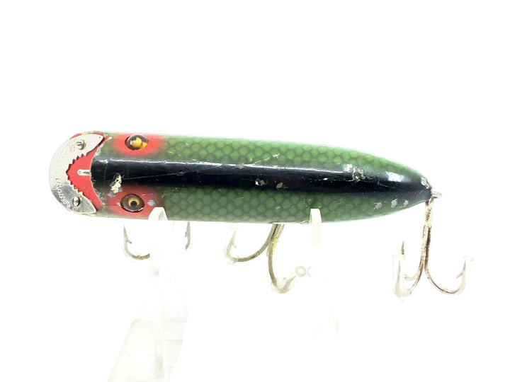 Heddon Basser 8500, 9D Green Scale Color, L-Rig Hardware