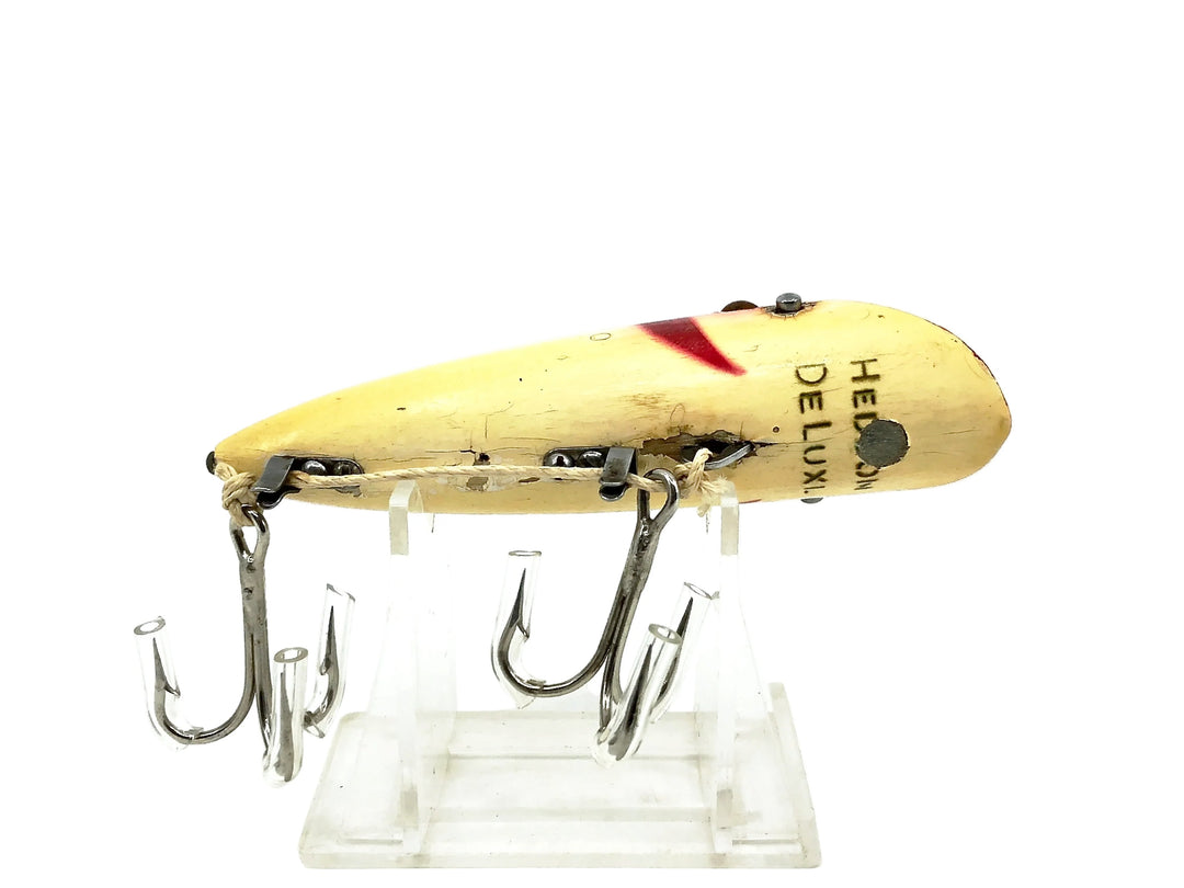 Heddon Deluxe Basser 8520, 2M White/Red Gill Color