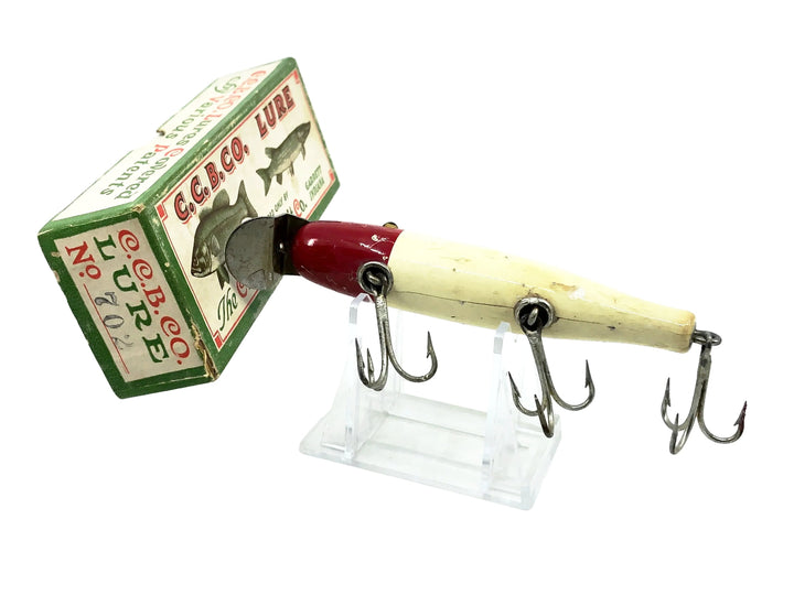 Creek Chub 700 Pikie, 702 Red Head & White Color w/Box