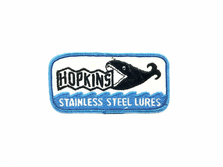Hopkins Stainless Steel Lures Vintage Patch