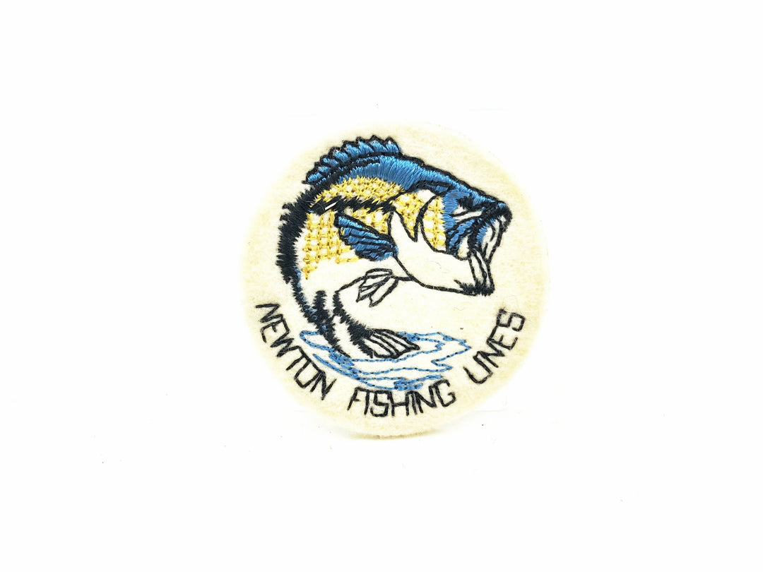 Newton Fishing Lures Vintage Patch