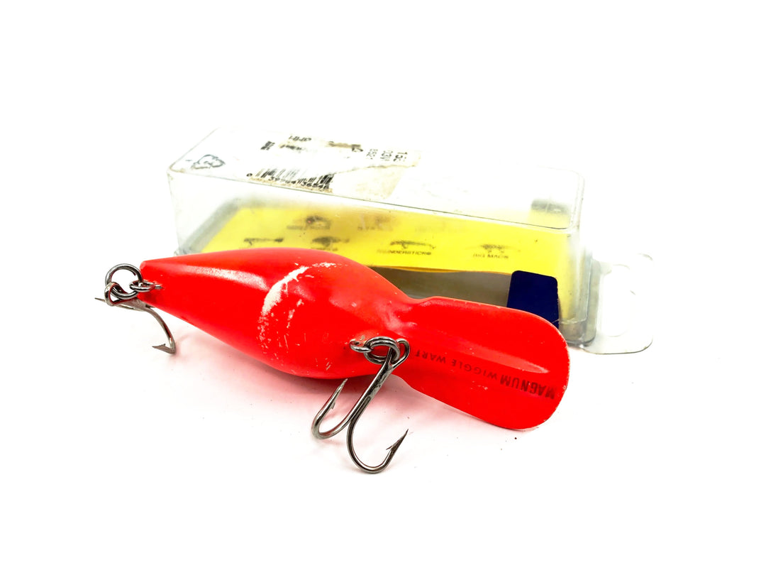 Storm Magnum Wiggle Wart AV48, Solid Fluorescent Red Color w/Box