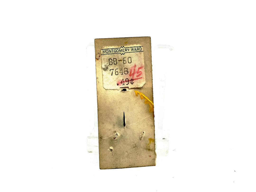 Lur-All Beetle Bug Fly Rod Lure on Card