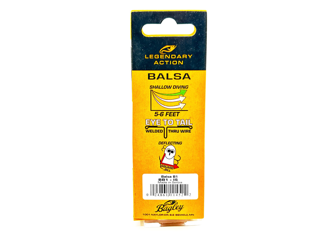 Bagley Balsa B1 - BB1-IS Injured Shad New in Box - Custom Color