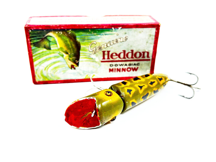 Heddon Zig Wag in Luny Frog Color with Down Leaping Bass Box