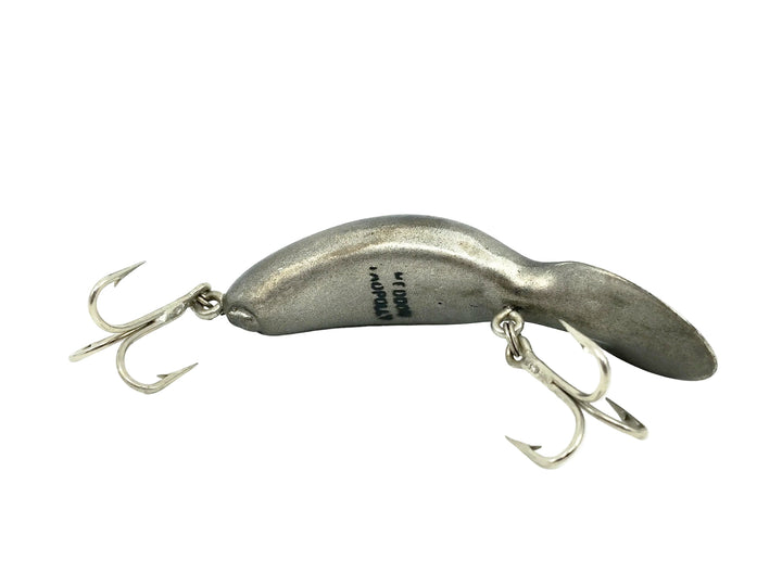 Heddon Tadpolly Spook, Unknown Grey/Black/Silver Color - Salesman/Research Lot