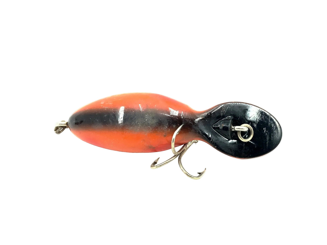 Heddon Tadpolly Spook OB Orange/Black Spine & Dots Color