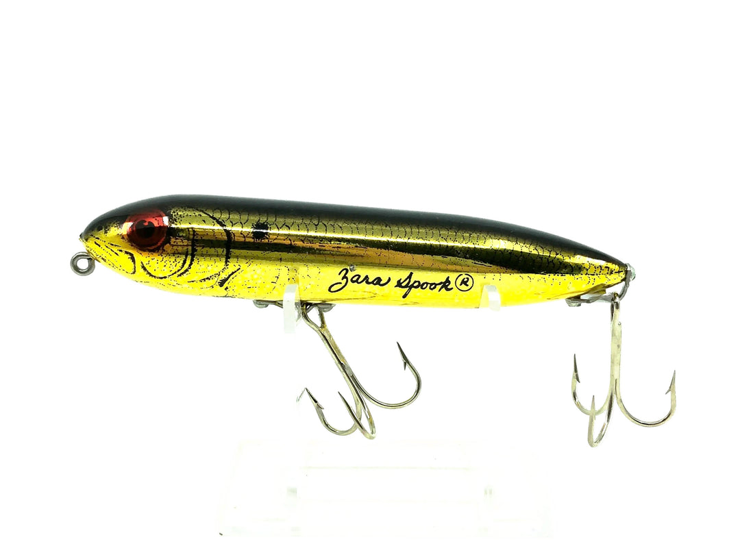 Heddon Original Zara Spook, Natural Gold Scale Color