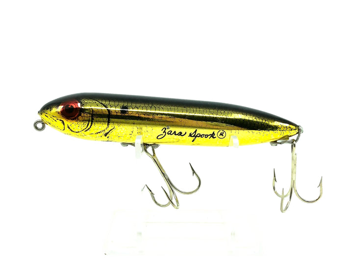 Heddon Original Zara Spook, Natural Gold Scale Color